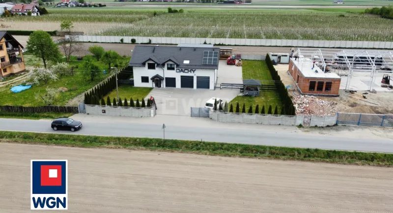 Obiekt usługowy na  sprzedaż Grabów Nad Prosną - Budynek - 3 lub 4 mieszkania i działalność gospod.